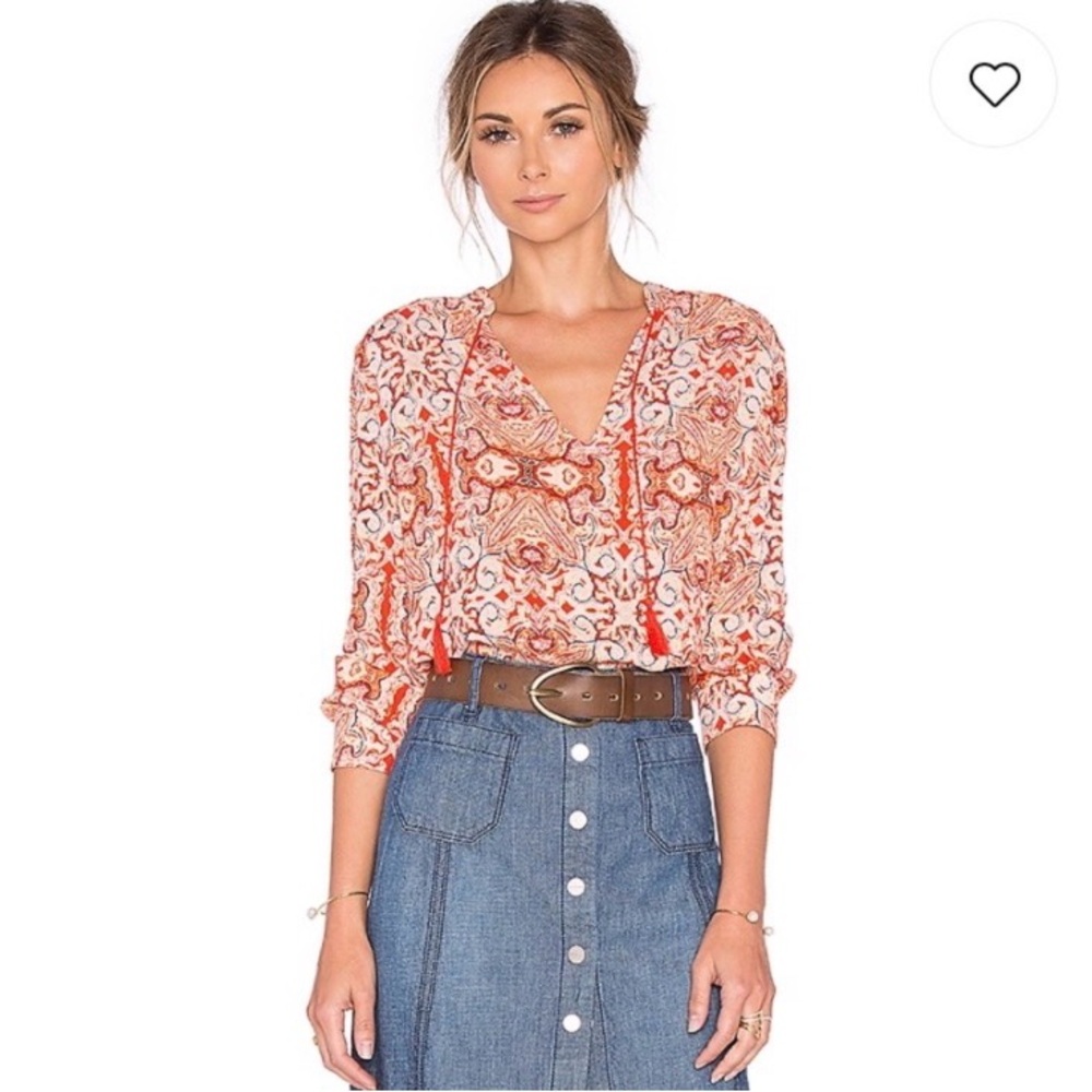 Sanctuary Belle Blousant Psychedelic Print Blouse